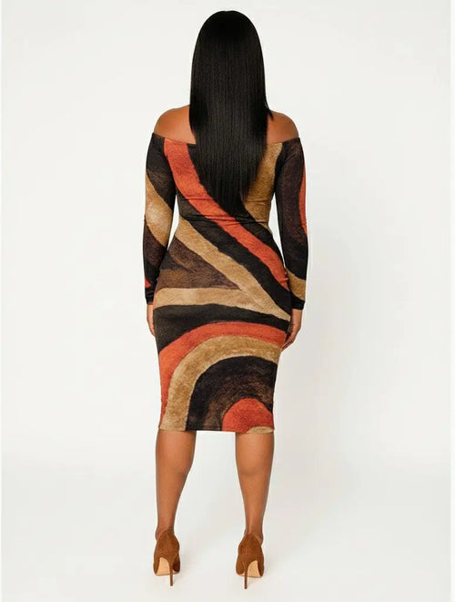 "The Avenue "Long-Sleeve Wrap Dress Urban Era Customs