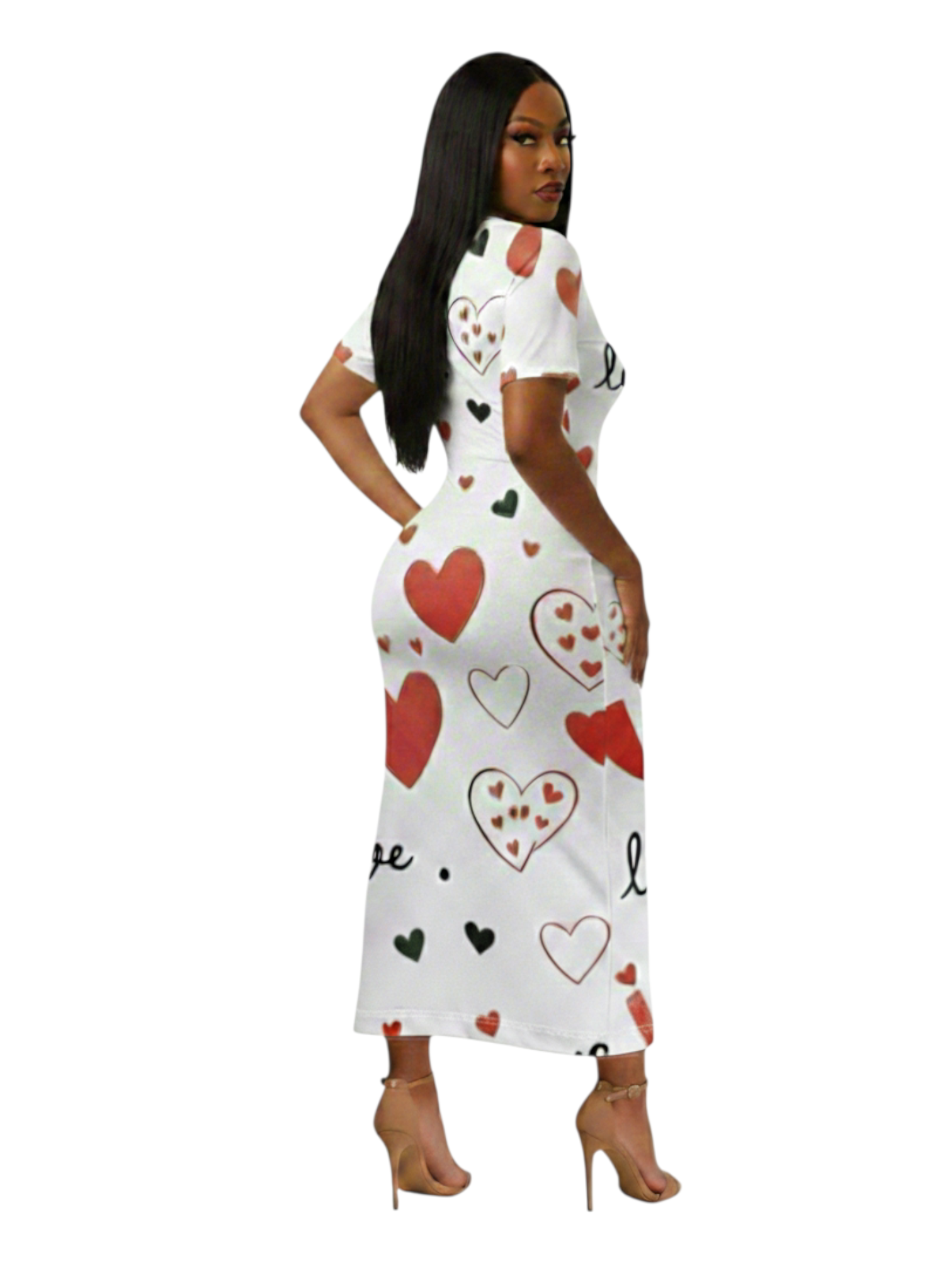 The Love Script Shift Long T-shirt Dress Urban Era Customs