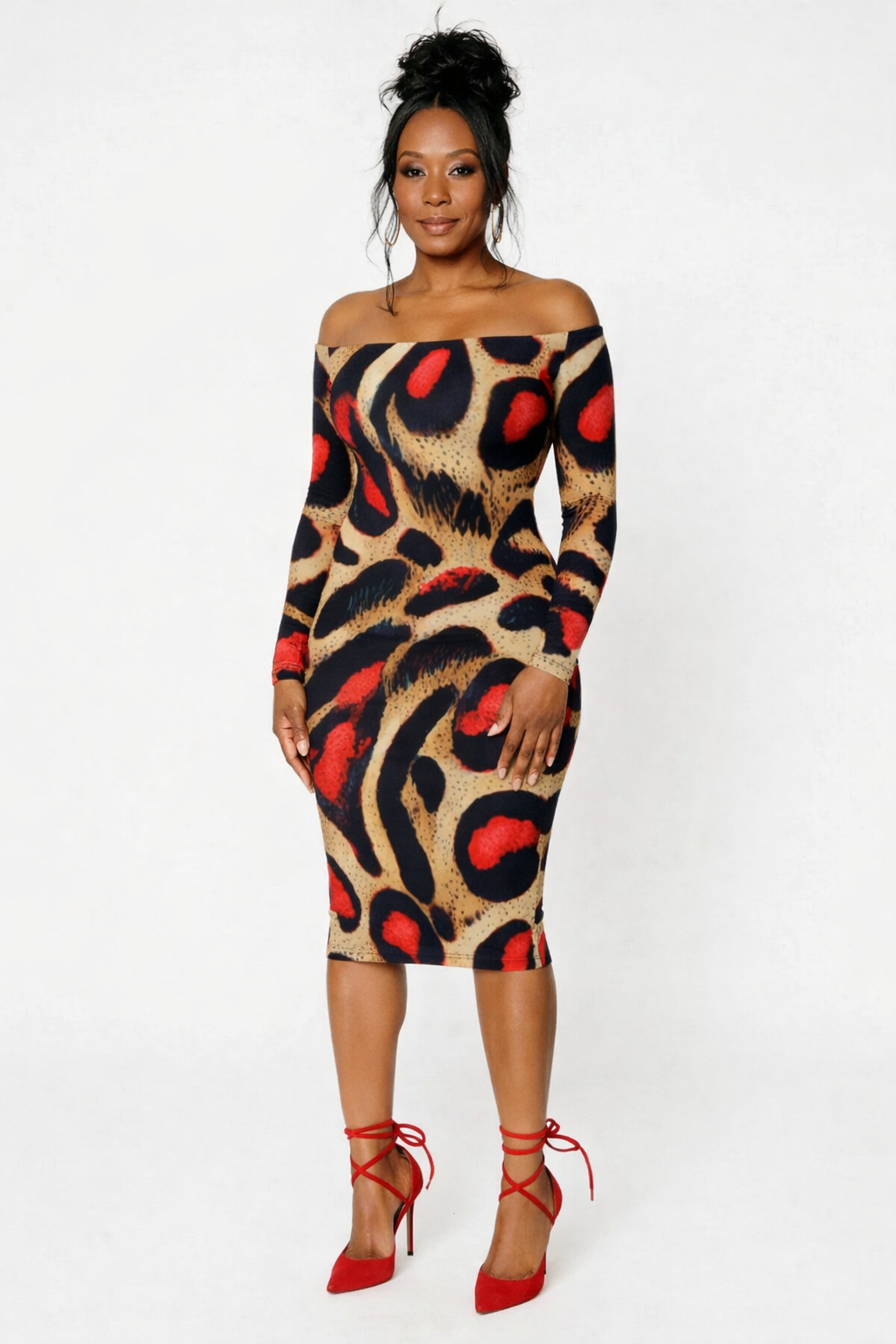 Crimson Jaguar Noir Dress Urban Era Customs