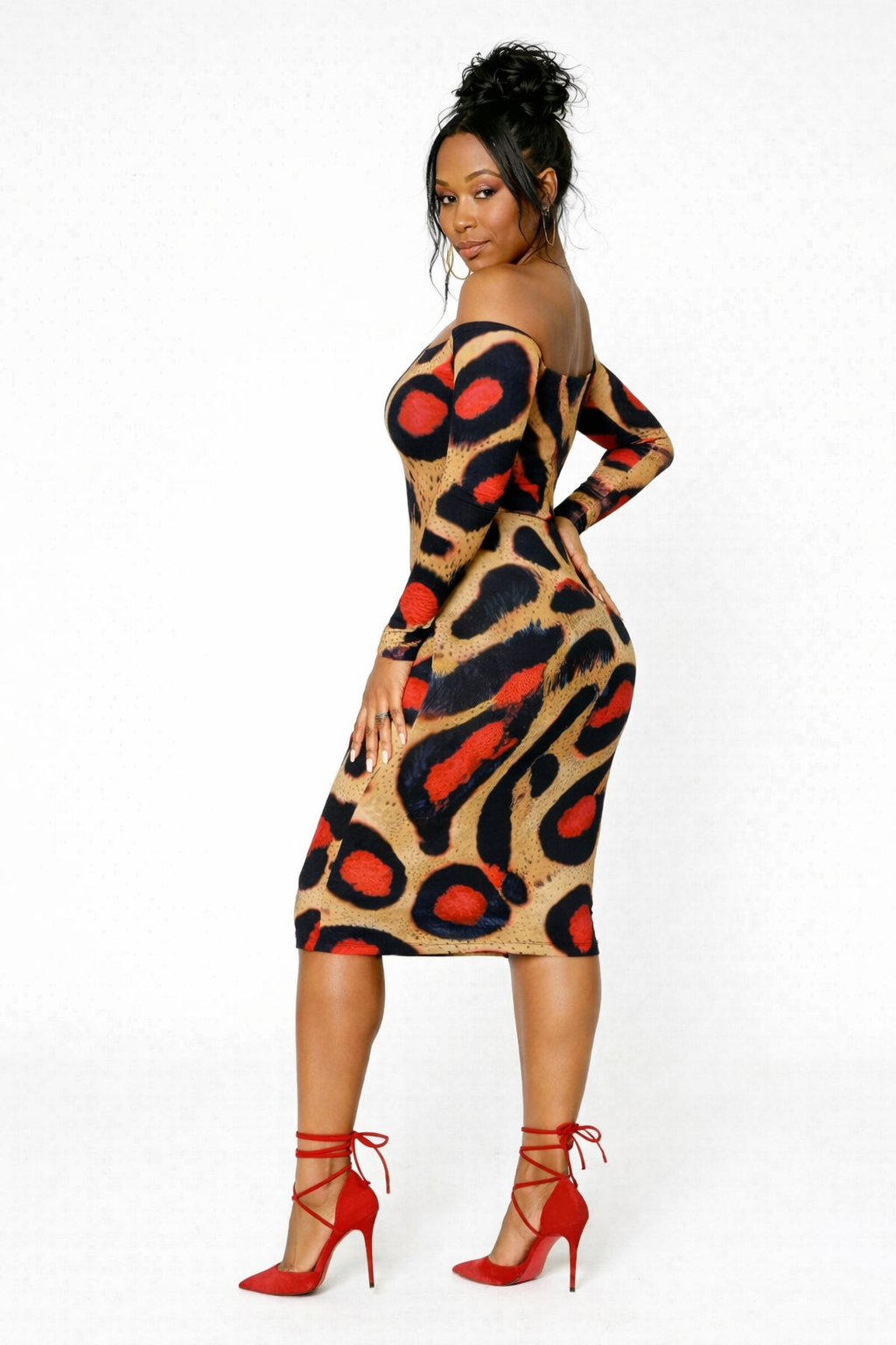 Crimson Jaguar Noir Dress Urban Era Customs