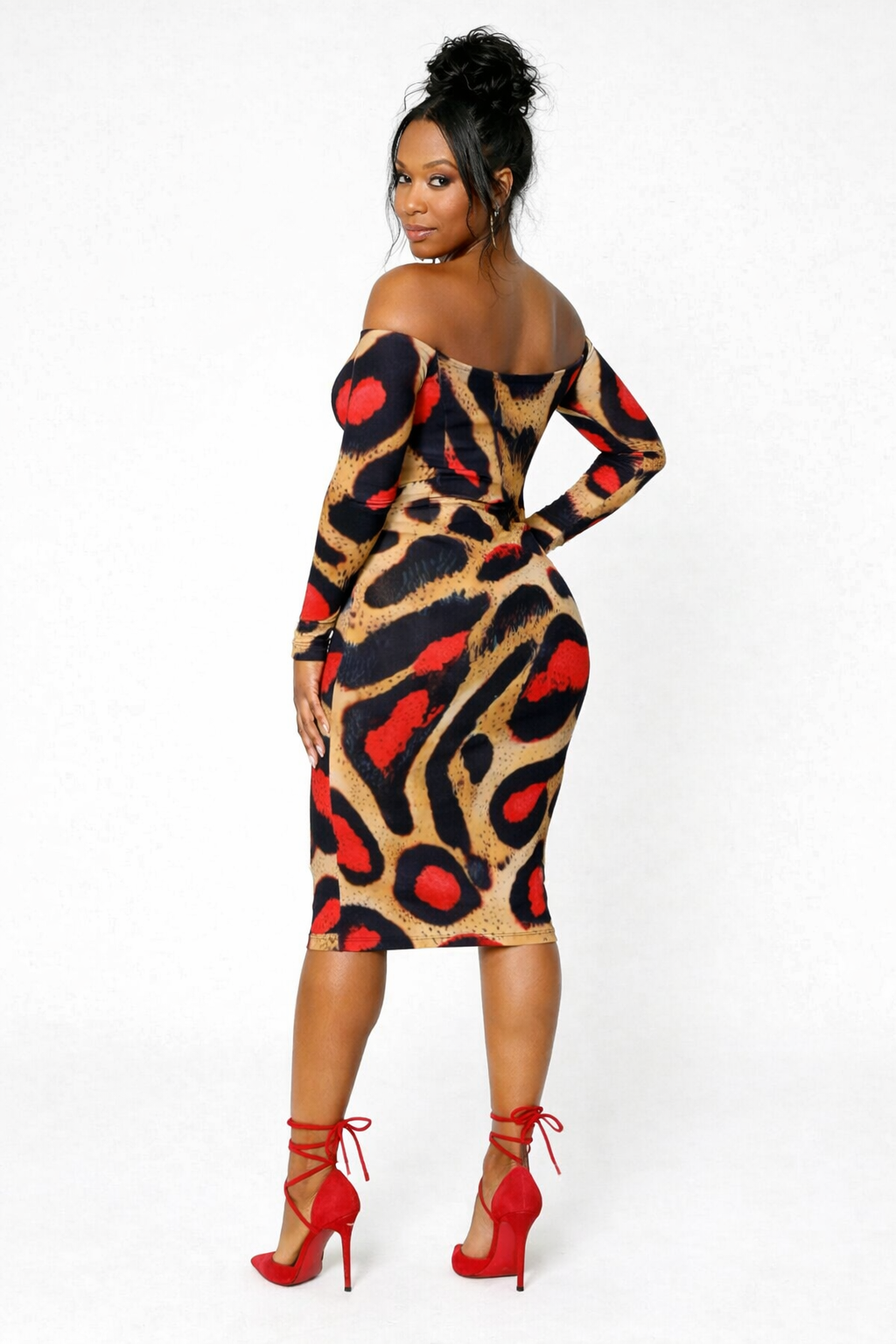Crimson Jaguar Noir Dress Urban Era Customs