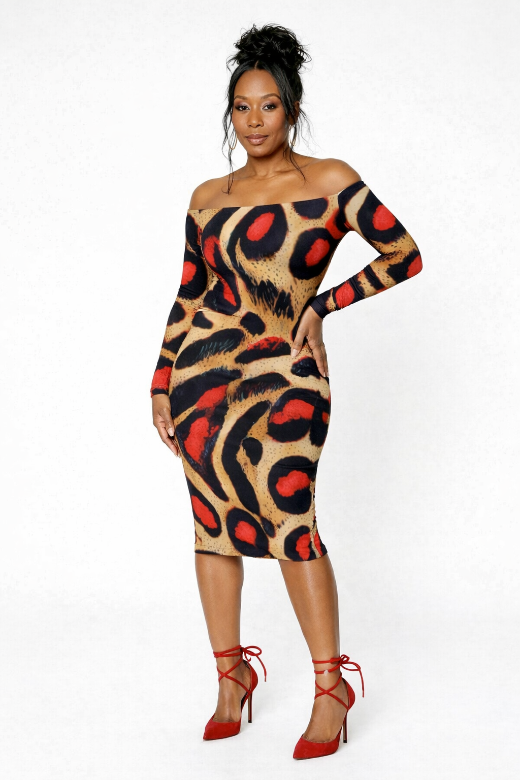 Crimson Jaguar Noir Dress Urban Era Customs